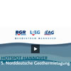 Geothermie, Videoclip, Tagung, GEOZENTRUM Hannover