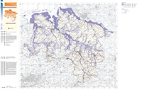Auswertungskarte "Hochwassergefährdung" 1:50000