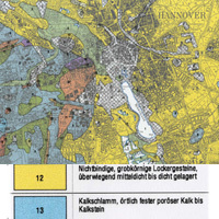 Ingenieurgeologische Karte von Niedersachsen 1:50 000