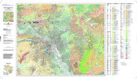 Geologischen Stadtkarte von Hannover 1:25 000