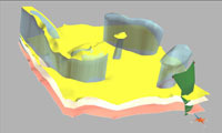 3D Untergrundmodell (Beispiel)