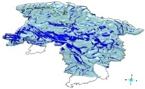 Zechstein und Störungen im TUNB3D-Modell