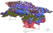 Modell TUNB3D-NI (Kreide und Tertiär ausgeblendet)