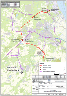 Trassenverlauf ETL179.200