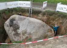 Findling bei Hüven