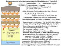 Emissionsszenario der dezentralen Beseitigung von Tierkadavern