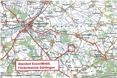 Standort ExxonMobil, Förderbetrieb Söhlingen