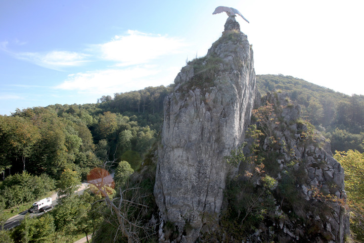 Hübichenstein und Iberg bei Bad Grund im Harz.