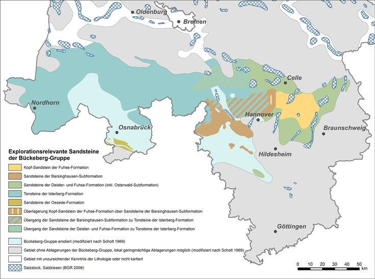 Ausschnitt, neue Kartenserie, Regionen, Gewinnung, Erdwärme, größere Tiefen