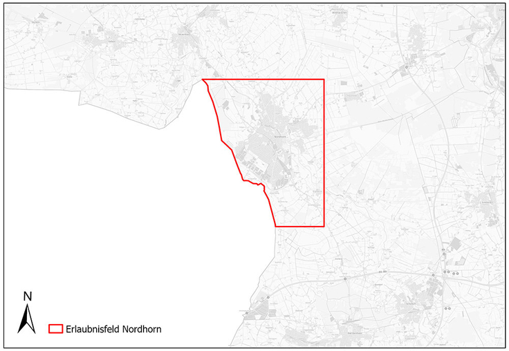 Das Erlaubnisfeld Nordhorn.