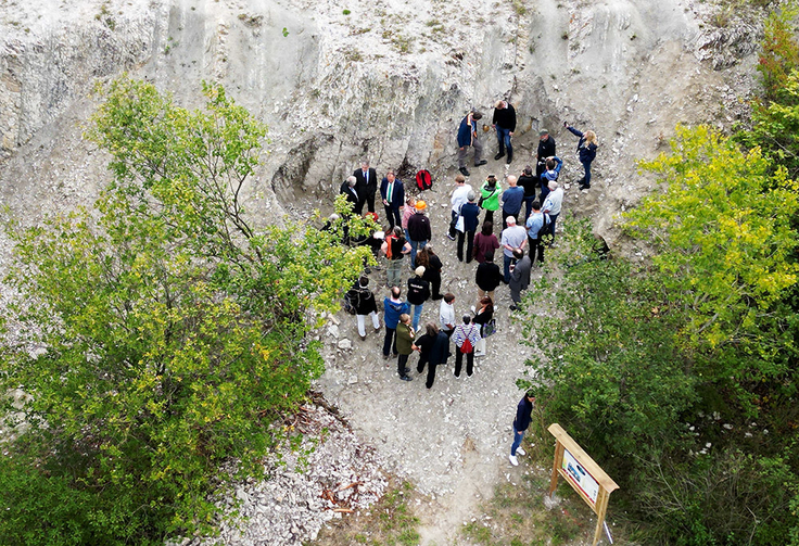 Der Steinbruch am Hasselberg in Salzgitter-Salder ist nun ein weltweiter Referenzpunkt für die Geologie.