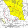 Ereignisgebiet des Erdbebens vom 13.02.2012 nördlich von Visselhövede (Niedersachsen)