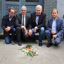 Stolpersteine der Familie Moos