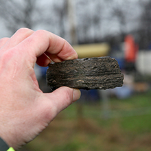 Kernbohrung, Rehburg , Tonsteine, Unterkreide, erbohrt