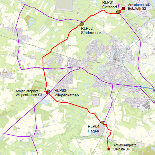 Trassenverlauf ETL179.200