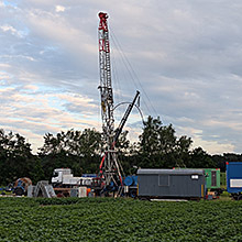 Das Bild zeigt die Bohrung Hankensbüttel-Süd 87.