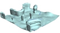 Salzstrukturen im Modell GTA3D